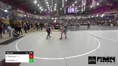 130 lbs Semifinal - Charlotte Ellerman, Weld Central Middle School vs Alyssa Ornelas, Fort Lupton