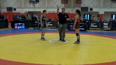 53 kg Quarterfinal - Angela Magana, 505 WC vs Cody Pfau, TMWC