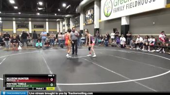 100 lbs Placement (4 Team) - Payton Thiele, Nebraska Vipers Scarlet vs Allison Hunter, Wisconsin