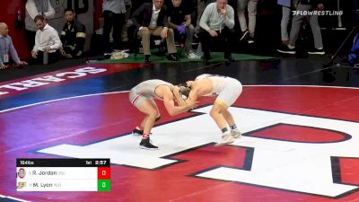 184 lbs 5th Place - Rocky Jordan, Ohio State vs Max Lyon, Purdue