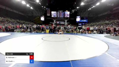 152 lbs Rnd Of 128 - Bailey Holman, California vs Michael Craft, New Jersey