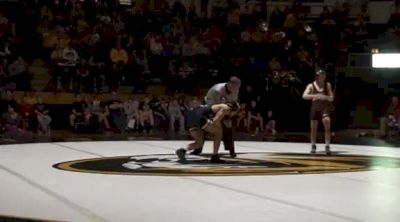 125 lbs match Alan Waters Missouri vs. Jarrod Patterson Oklahoma