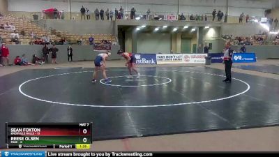 170 lbs Quarterfinals (8 Team) - Reese Olsen, Page vs Sean Foxton, Knoxville Halls