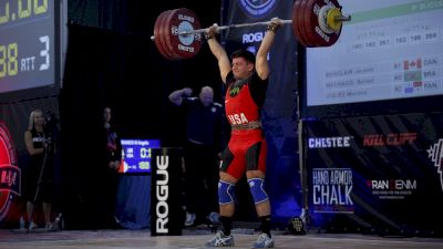 Angelo Bianco 188kg Clean & Jerk at Pan Ams