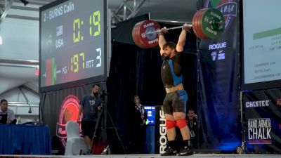 Colin Burns Clean & Jerks 197kg At 2017 Senior Pan Ams