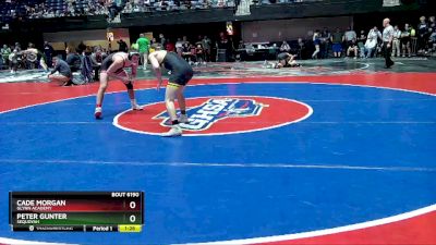 6A-138 lbs Semifinal - Peter Gunter, Sequoyah vs Cade Morgan, Glynn Academy