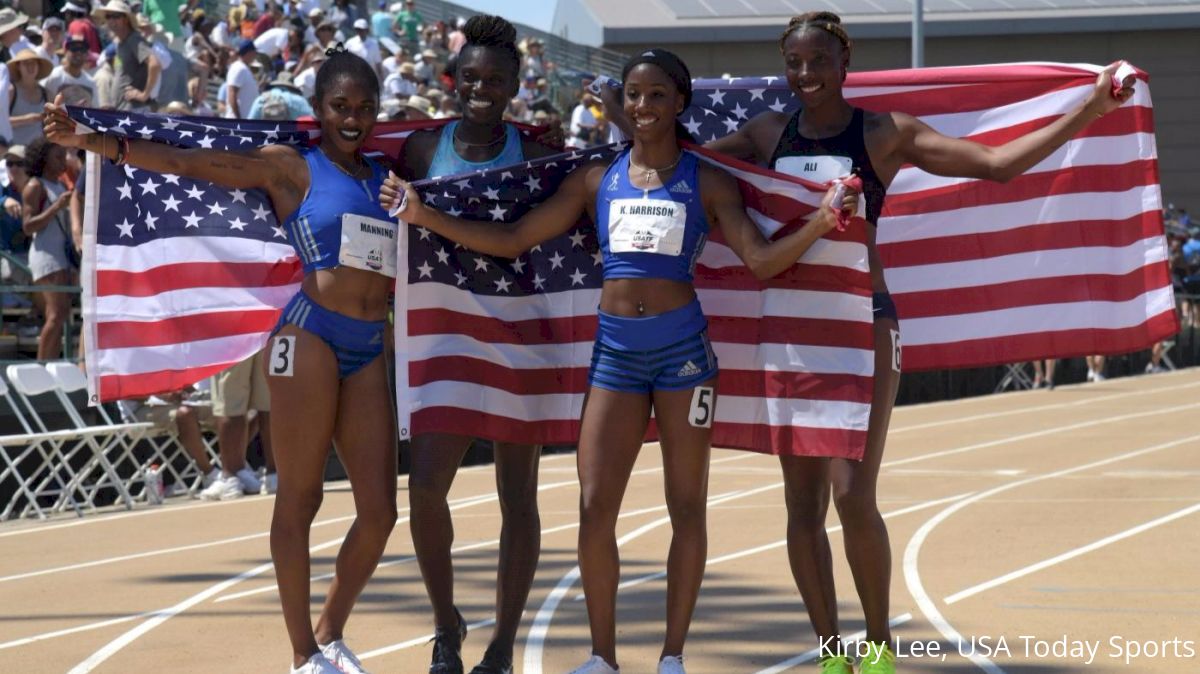 U.S. Women's Hurdle Squads Are Rolling DEEP Into 2017 World Championships