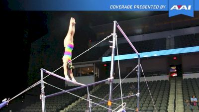 Deanne Soza Hits Full Bar Routine - 2017 U.S. Classic Podium Training