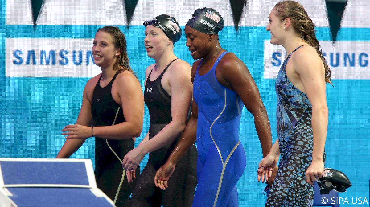 WATCH: USA Women Smash 4x100m Medley Relay World Record