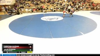 125 lbs Cons. Round 4 - Christian Guzman, North Central College vs Jalen Dunson, UW-Whitewater