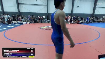 113-120 lbs Cons. Semi - Kaysic Lundquist, Big Cat Wrestling Club vs Caleb Do, Washington