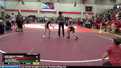 70 lbs Champ. Round 2 - Levi Aiello Turner, Stronghold vs Jalan Smith, Arab Youth Wrestling