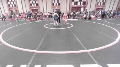 87 lbs Consi Of 8 #1 - Jaxsen Bailey, Ct vs Tristan ORourke, Nj