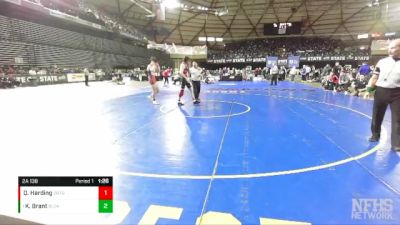 2A 138 lbs Semifinal - Khristian Brant, Black Hills vs Quentin Harding, Orting