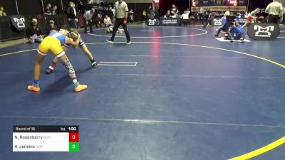 85 lbs Round Of 16 - Nick Rosenberry, Central Fulton vs Amari Jenkins, Girard