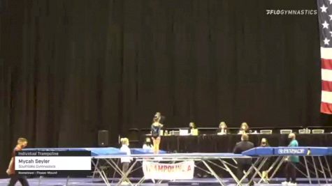 Mycah Seyler - Individual Trampoline, Southlake Gymnastics - 2021 USA Gymnastics Championships