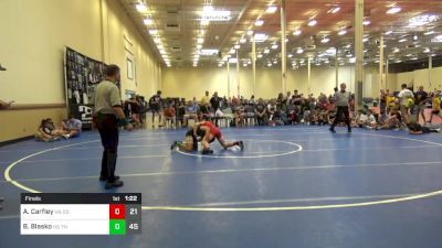 113 lbs Final - Austin Carfley, HS The Compound RTC vs Brooks Blasko, HS TNWC Red