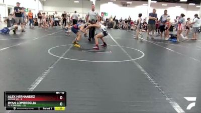 88 lbs Round 6 (8 Team) - Alex Hernandez, Savage WA vs Ryan Lombreglia, FL Scorpions