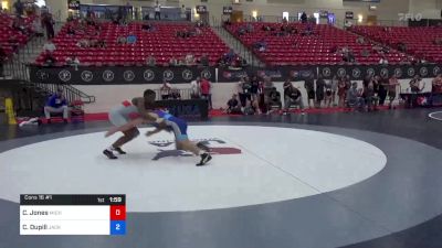 70 kg Cons 16 #1 - Clayton Jones, Michigan Wrestling Club vs Colin Dupill, Jackrabbit Wrestling Club