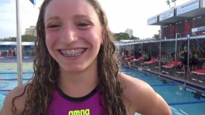 Zoe Skirboll Talks 11-12 50 Breast NAG Record