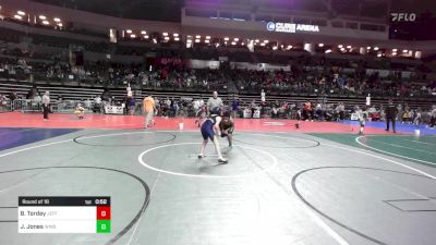 85 lbs Round Of 16 - Brody Torday, Jefferson Township vs Jeremiah Jones, Winslow Township