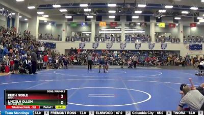 113 lbs Cons. Round 2 - Keith Noble, ELIDA vs Lincoln Ollom, FREMONT ROSS