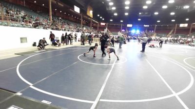 62 lbs Consi Of 4 - Aidan Romero, NM Gold vs Thatcher Lindsey, Carlsbad Combat Wrestling Club