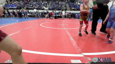 52 lbs Semifinal - Kyzer Welch, Heat vs Elijah Kroll, Jenks Trojan Wrestling Club