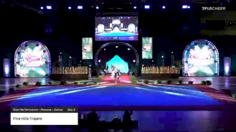 Pine Hills Trojans [2020 Pom Performance - Peewee - Dance Day 2] 2020 Pop Warner National Cheer & Dance Championship