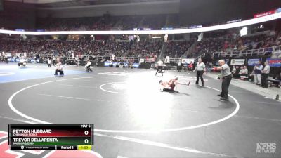 I-102 lbs Champ. Round 1 - Peyton Hubbard, Chenango Forks vs Trevor Dellapenta, Hamburg/Eden