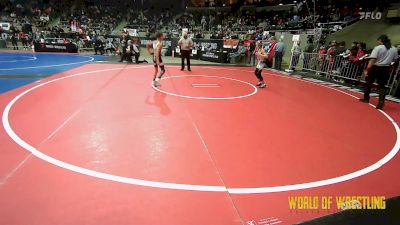 70 lbs Round Of 16 - Cruz Evans, COWA vs Christian Thomas, Nebraska Boyz