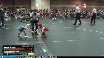 41 lbs Finals (8 Team) - Kasen Morris, Contenders Wrestling Academy Blue vs Thorijn Skidmore, Team Palmetto