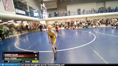 68-73 lbs Round 3 - Faith Young, Champions Wrestling Club vs Audrey Eller, Sanderson Wrestling Academy