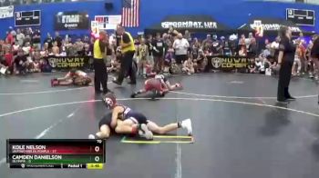 70 lbs Round 1 (6 Team) - Camden Danielson, Olympia vs Kole Nelson, Untouchables Purple