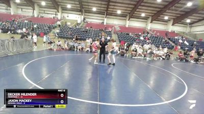 126 lbs Semis & Wb (16 Team) - Decker Milender, Montana 1 vs JAXON MACKEY, Nevada GOLD