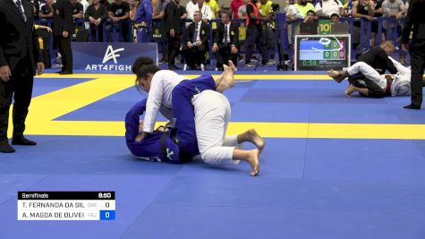 TAMIRIS FERNANDA DA SILVA vs AMANDA MAGDA DE OLIVEIRA 2024 Brasileiro Jiu-Jitsu IBJJF