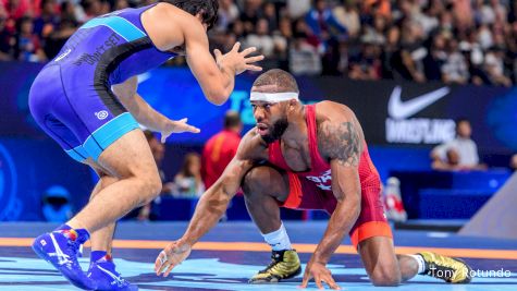 Watch: Jordan Burroughs Tech Takatani At Worlds