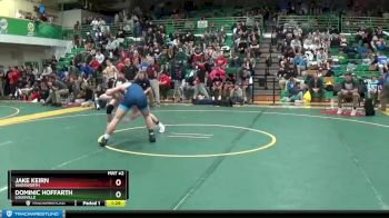 150 lbs Quarterfinal - Dominic Hoffarth, LOUISVILLE vs Jake Keirn, WADSWORTH