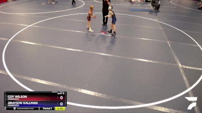 70 lbs Round 2 - Coy Wilson, Minnesota vs Grayson Kallman, Minnesota