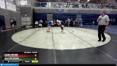 152/165 Round 3 - Heather Byrne, Bonneville Wrestling Club vs Laura Meyers, Hermiston Wrestling