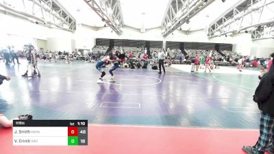 111 lbs Rr Rnd 8 - Julian Smith, Mat Assassins White vs Vincent Criniti, Seagull Wrestling Club