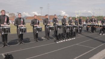 Avon H.S. Battery Fired Up In The Lot