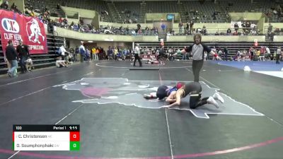 100 lbs Round 1 - Cadence Christensen, Moyer Elite vs Olivia Soumphonphakdy, Sarbacker Wrestling Academy