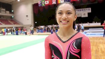 Emma Malabuyo Finishes Her Junior Elite Career With Gold - Event Finals, 2017 International Junior Japan