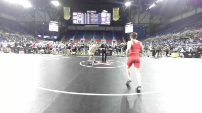 132 lbs Cons 64 #2 - Carter Thorp, Ohio vs Gauge Shipp, Illinois