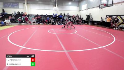 170 lbs Rr Rnd 1 - Lizzy Petersen, Owasso Girls HS vs Jade McKinnie, Broken Arrow Girls HS