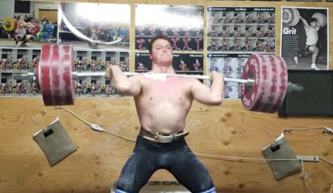 Ian Wilson Destroys 220kg/485lb Jerk