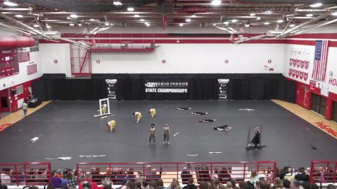 Columbus Saints Winter Guard at 2022 OIPA Championships