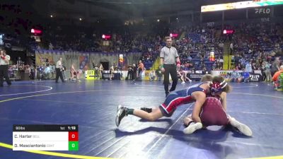 90 lbs Consy 3 - Colin Harter, Bellefonte vs Dominic Masciantonio, Central Bucks