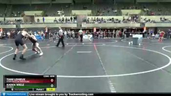 160 lbs Cons. Semi - Kaden Wiele, NICHOLS vs Tiani Lemieux, X-Factor Elite Wrestling